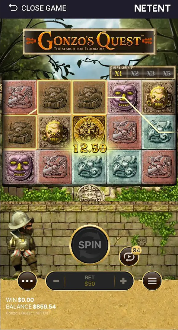 Gonzo's Quest mob 10