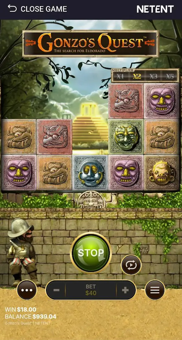 Gonzo's Quest mob 5