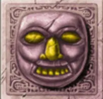 Rote Tiermaske